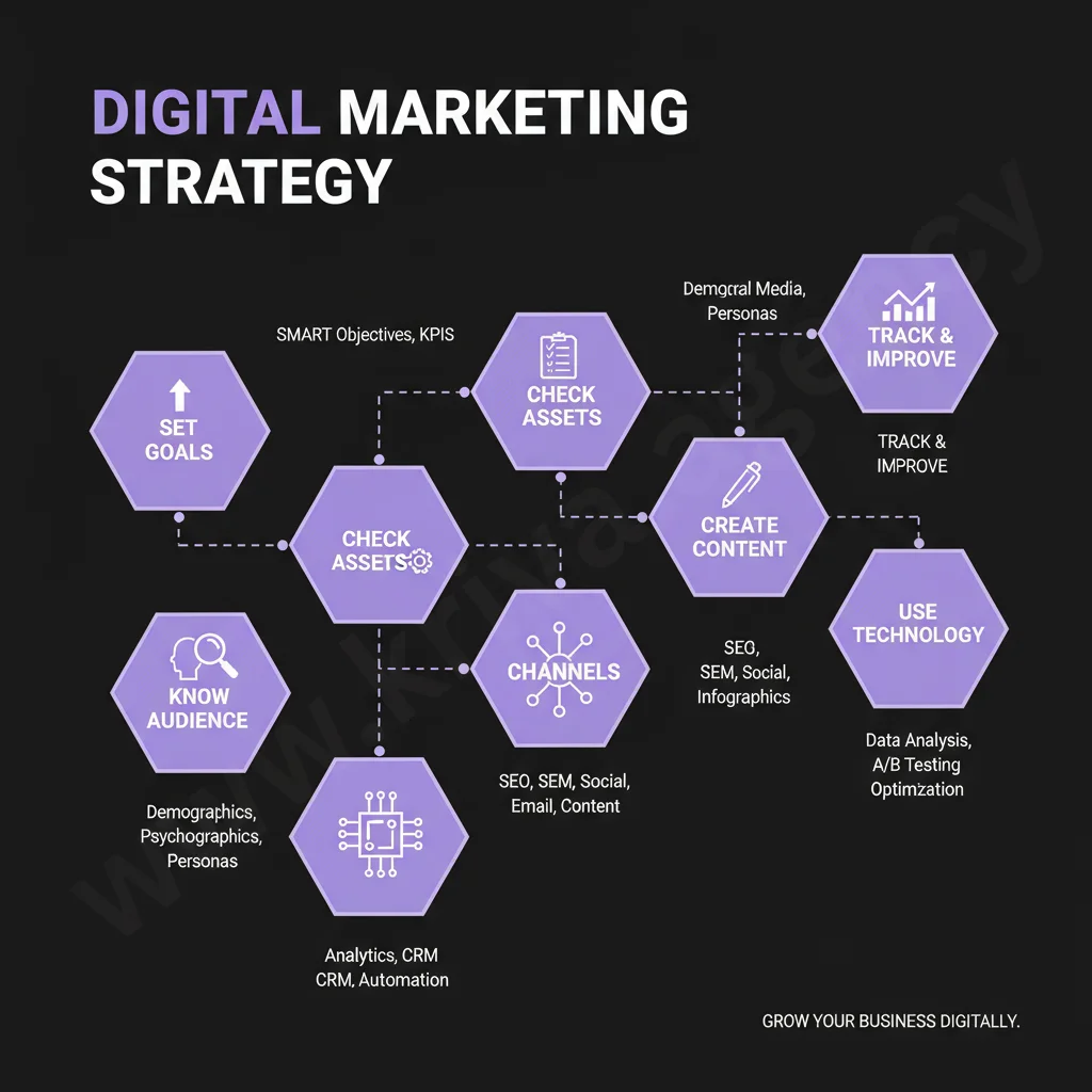 Key Parts of a Digital Marketing Strategy